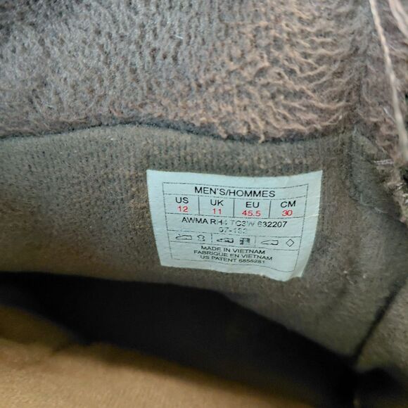 The North Face Chilkat Brown Leather Waterproof Insulated Snow Boots Men Size 12 main image 9